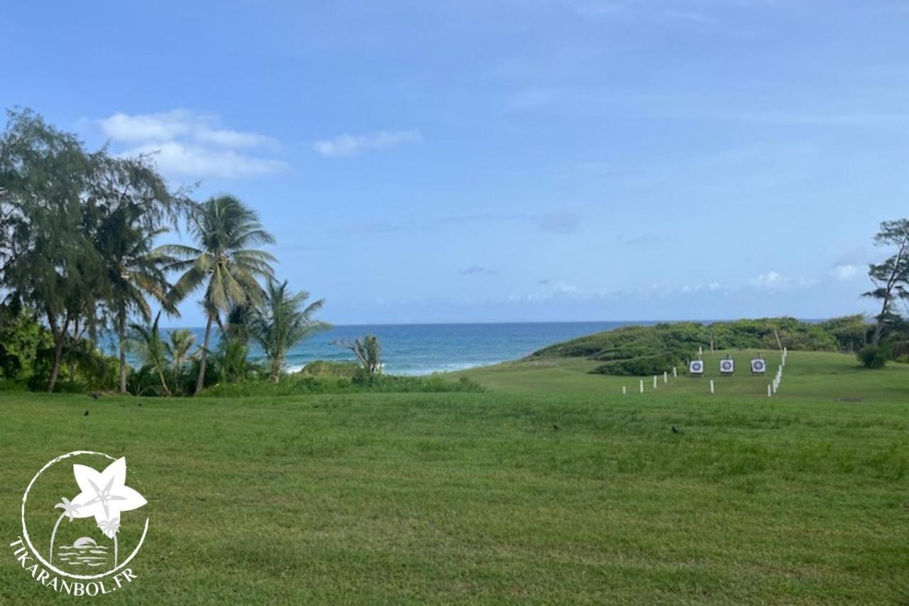 Studio Ti Karanbol Rdc Vue Mer Dans Residence De Tourisme Сент-Анн Экстерьер фото