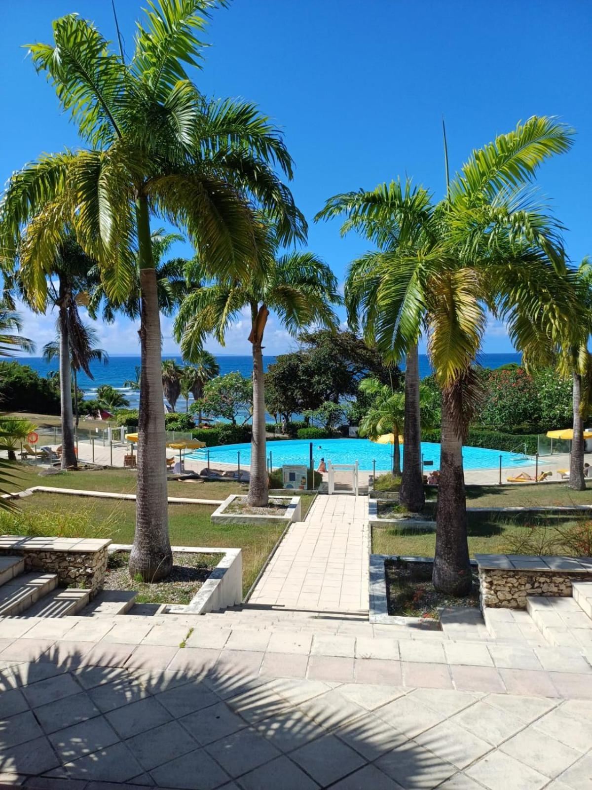Studio Ti Karanbol Rdc Vue Mer Dans Residence De Tourisme Сент-Анн Экстерьер фото