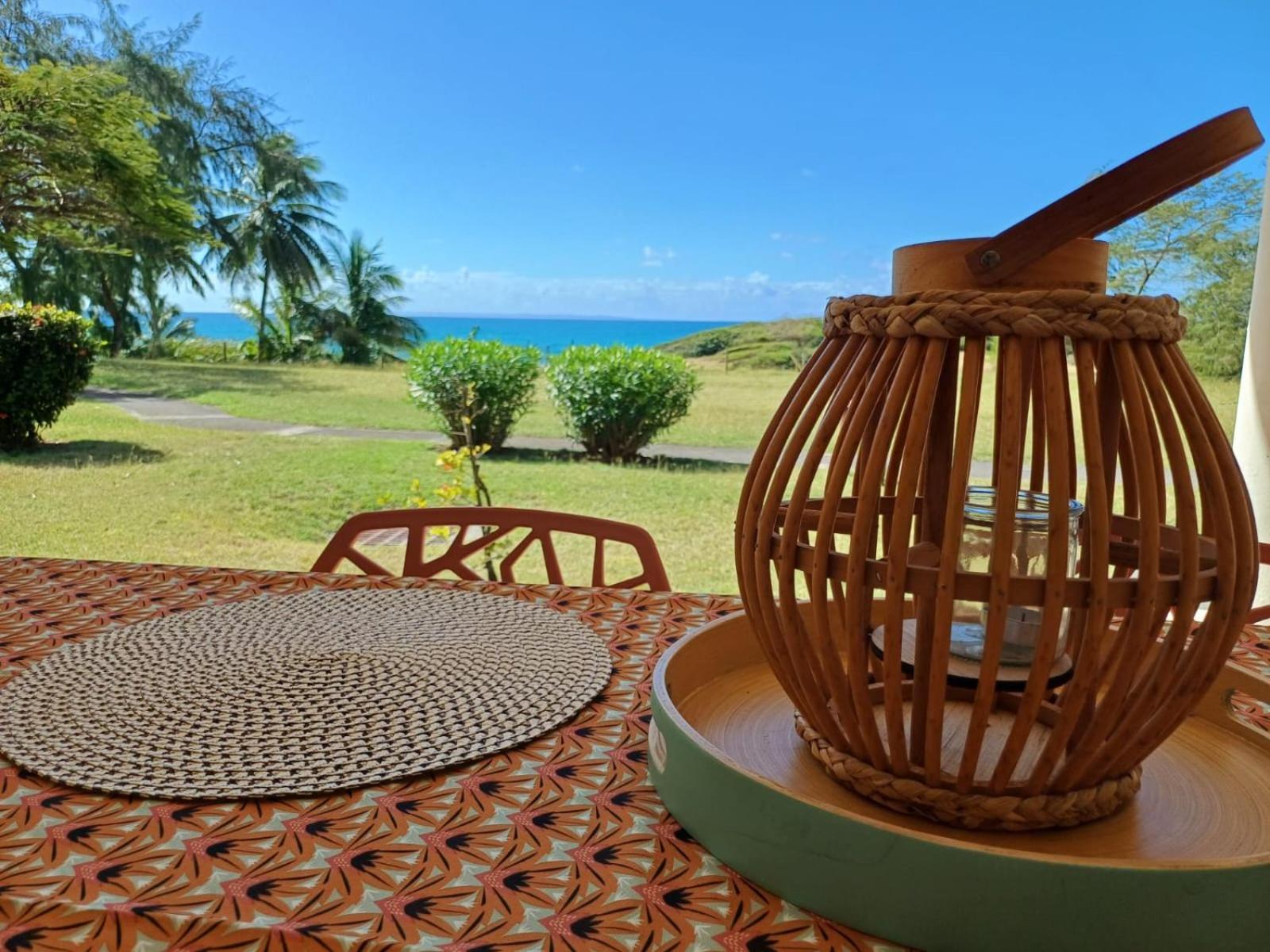 Studio Ti Karanbol Rdc Vue Mer Dans Residence De Tourisme Сент-Анн Экстерьер фото